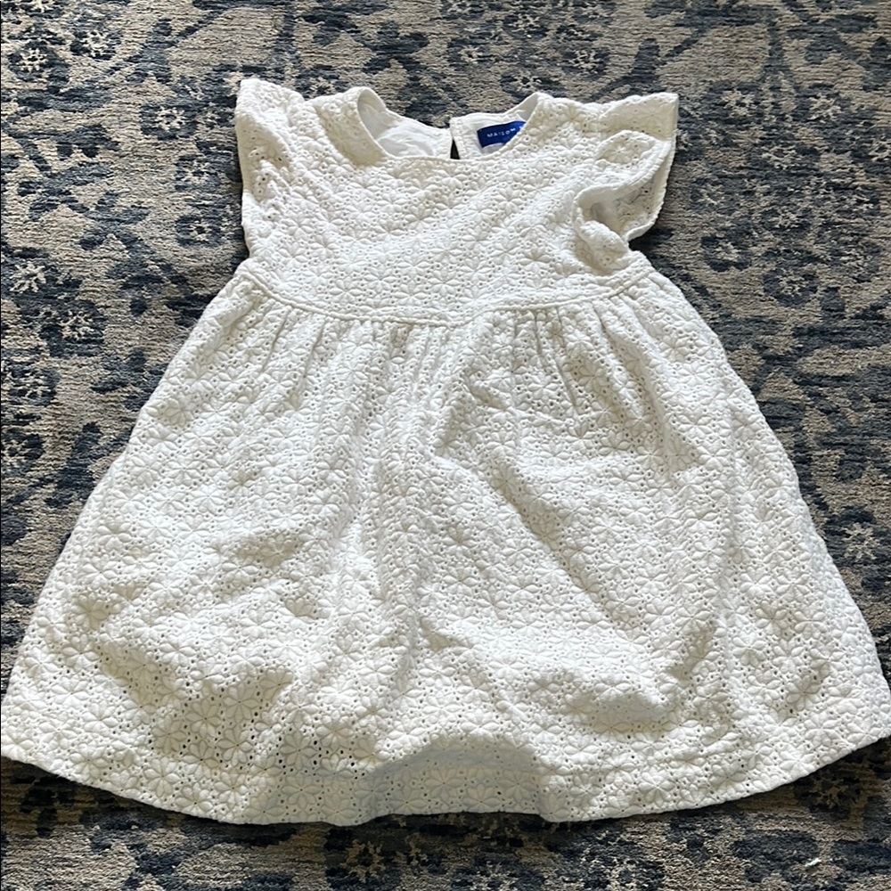 Maison me eyelet lace dress 3T